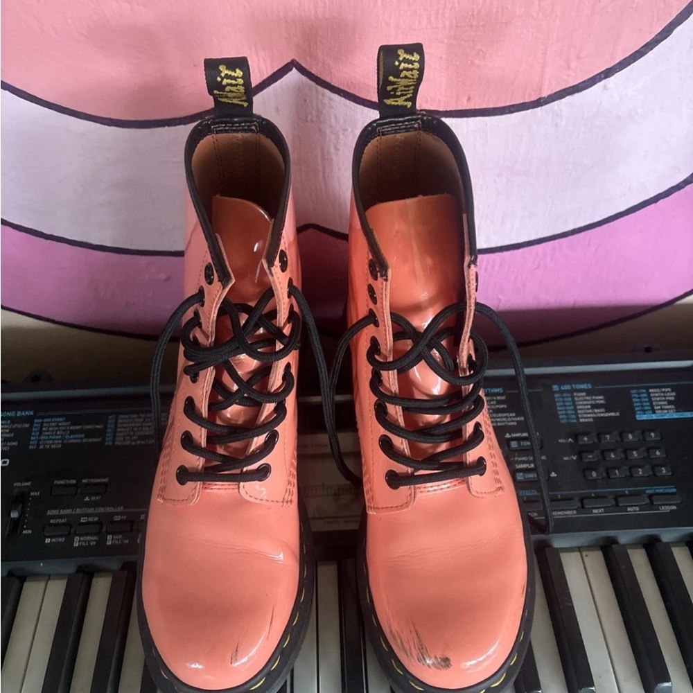 Dr. Martens Coral Lace-Up Boots